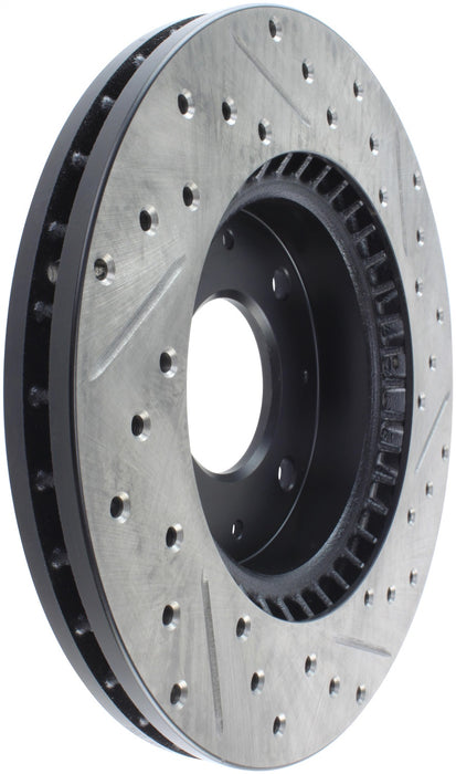 StopTech 127.50012R StopTech Sport Drilled/Slotted Brake Rotor; Front Right - Truck Part Superstore