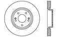 StopTech 127.51020L StopTech Sport Drilled/Slotted Brake Rotor; Front Left - Truck Part Superstore