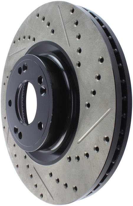 StopTech 127.51032L StopTech Sport Drilled/Slotted Brake Rotor; Front Left - Truck Part Superstore