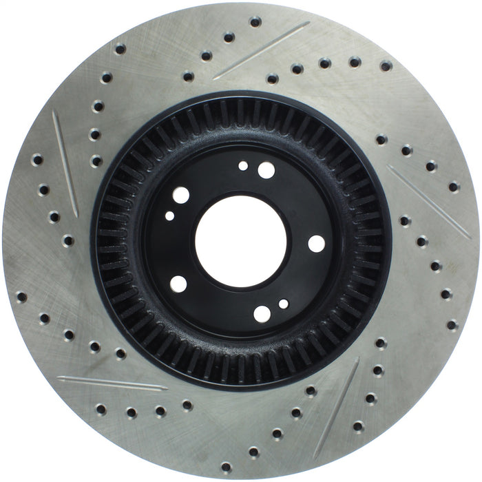 StopTech 127.51032L StopTech Sport Drilled/Slotted Brake Rotor; Front Left - Truck Part Superstore