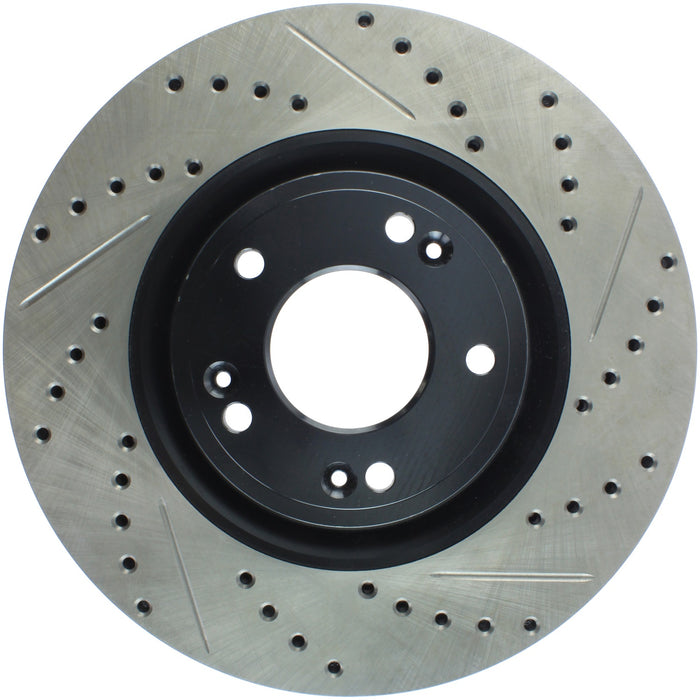 StopTech 127.51032L StopTech Sport Drilled/Slotted Brake Rotor; Front Left - Truck Part Superstore