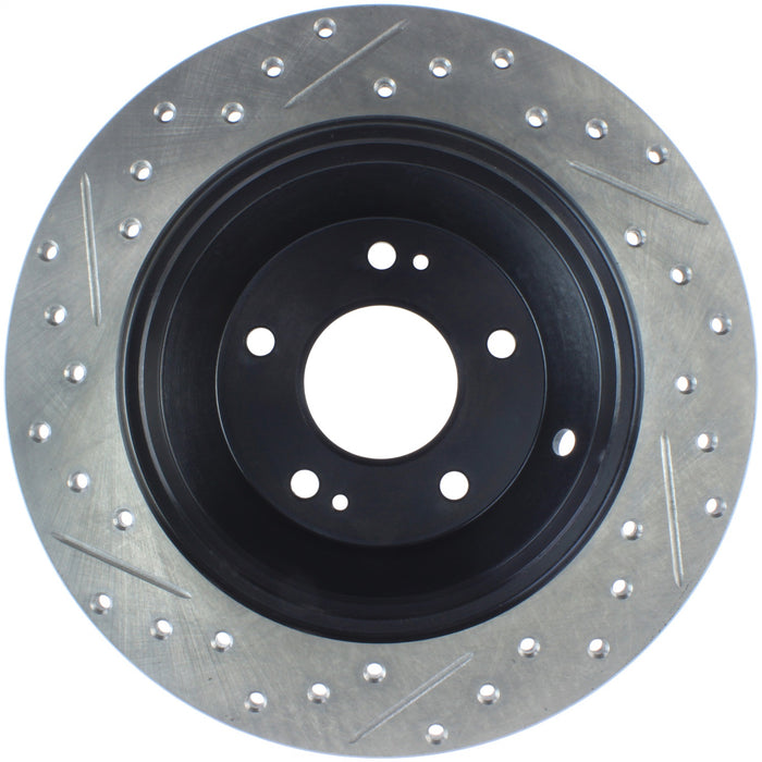 StopTech 127.51039L StopTech Sport Drilled/Slotted Brake Rotor; Rear Left - Truck Part Superstore