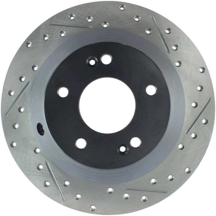 StopTech 127.51039L StopTech Sport Drilled/Slotted Brake Rotor; Rear Left - Truck Part Superstore