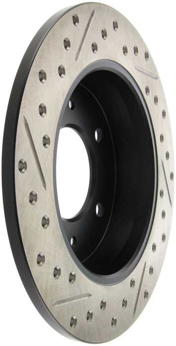 StopTech 127.51043L StopTech Sport Drilled/Slotted Brake Rotor; Rear Left - Truck Part Superstore