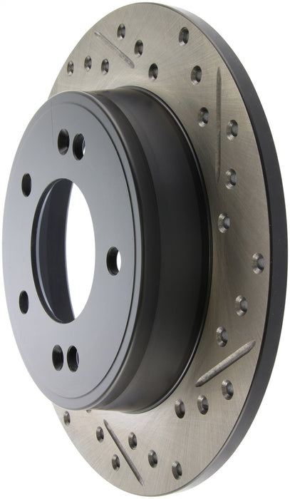 StopTech 127.51043L StopTech Sport Drilled/Slotted Brake Rotor; Rear Left - Truck Part Superstore