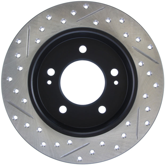 StopTech 127.51043L StopTech Sport Drilled/Slotted Brake Rotor; Rear Left - Truck Part Superstore