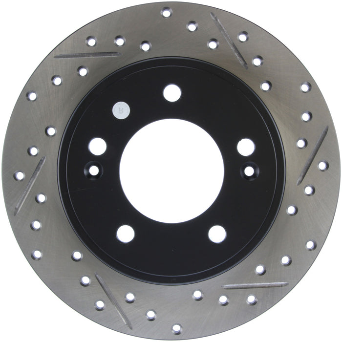 StopTech 127.51043L StopTech Sport Drilled/Slotted Brake Rotor; Rear Left - Truck Part Superstore