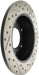 StopTech 127.51043R StopTech Sport Drilled/Slotted Brake Rotor; Rear Right - Truck Part Superstore