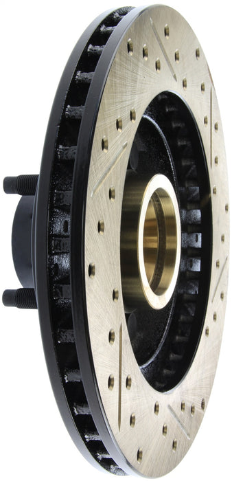 StopTech 127.61018R StopTech Sport Drilled/Slotted Brake Rotor; Front Right - Truck Part Superstore