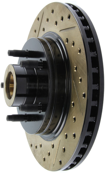 StopTech 127.61018R StopTech Sport Drilled/Slotted Brake Rotor; Front Right - Truck Part Superstore