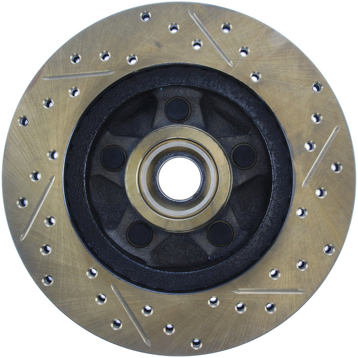 StopTech 127.61018R StopTech Sport Drilled/Slotted Brake Rotor; Front Right - Truck Part Superstore