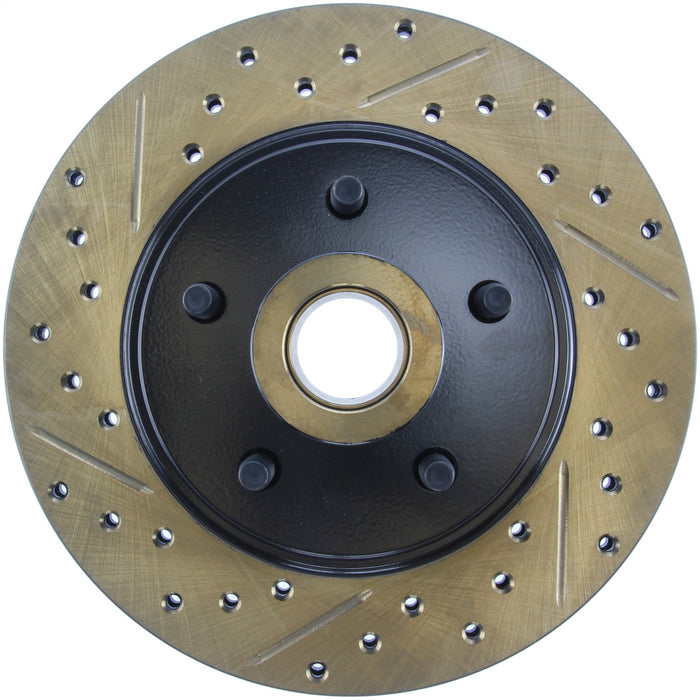 StopTech 127.61018R StopTech Sport Drilled/Slotted Brake Rotor; Front Right - Truck Part Superstore