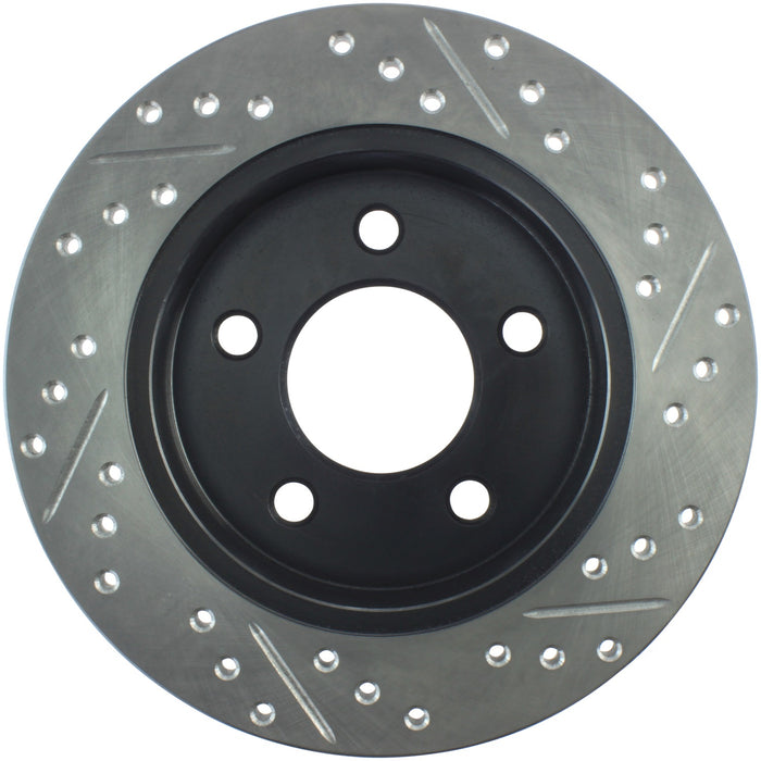 StopTech 127.61042R StopTech Sport Drilled/Slotted Brake Rotor; Rear Right - Truck Part Superstore
