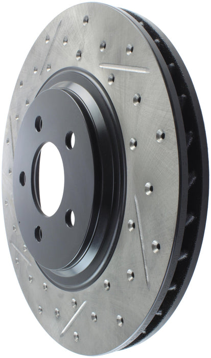 StopTech 127.61045R StopTech Sport Drilled/Slotted Brake Rotor; Front Right - Truck Part Superstore