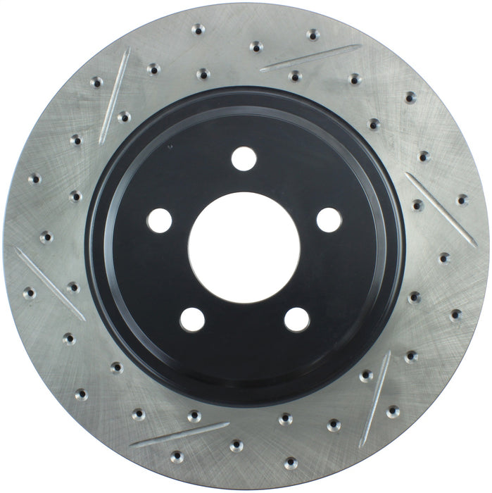 StopTech 127.61045R StopTech Sport Drilled/Slotted Brake Rotor; Front Right - Truck Part Superstore