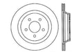 StopTech 127.61046L StopTech Sport Drilled/Slotted Brake Rotor; Rear Left - Truck Part Superstore