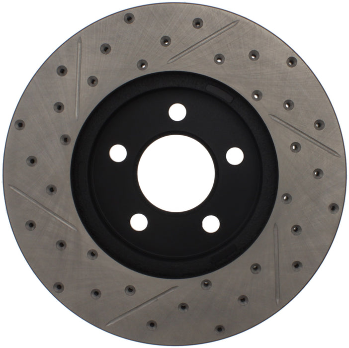 StopTech 127.61072L StopTech Sport Drilled/Slotted Brake Rotor; Front Left - Truck Part Superstore