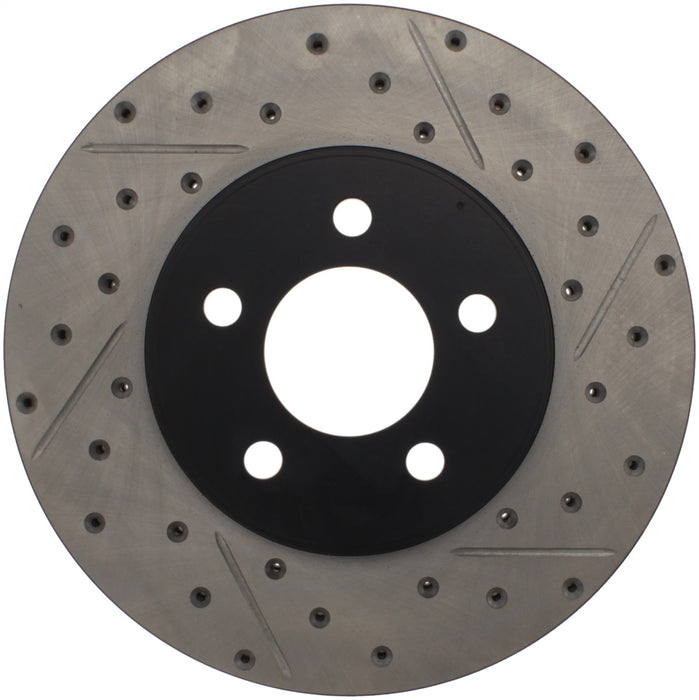 StopTech 127.61072L StopTech Sport Drilled/Slotted Brake Rotor; Front Left - Truck Part Superstore