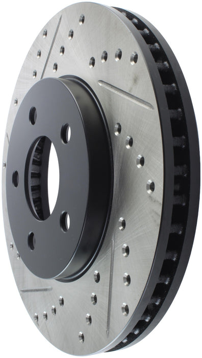 StopTech 127.61085R StopTech Sport Drilled/Slotted Brake Rotor; Front Right - Truck Part Superstore