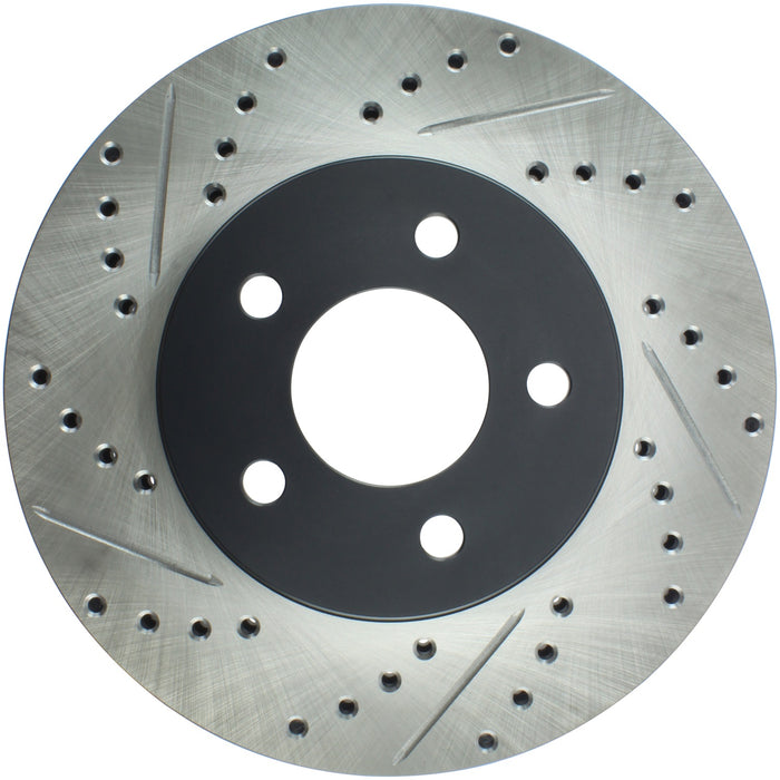 StopTech 127.61085R StopTech Sport Drilled/Slotted Brake Rotor; Front Right - Truck Part Superstore