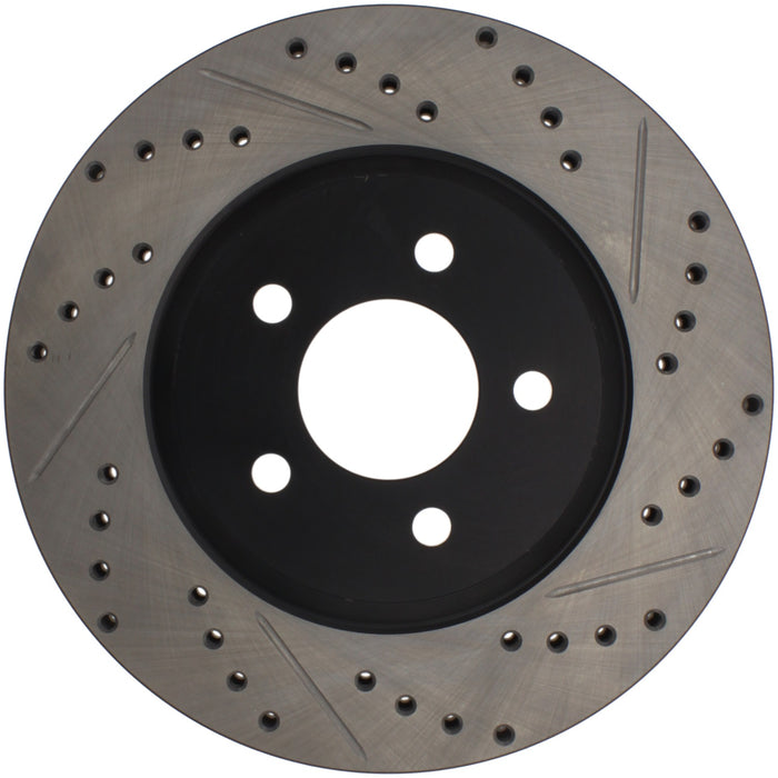 StopTech 127.61086L StopTech Sport Drilled/Slotted Brake Rotor; Front Left - Truck Part Superstore