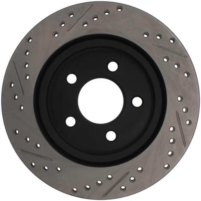 StopTech 127.61087L StopTech Sport Drilled/Slotted Brake Rotor; Rear Left - Truck Part Superstore