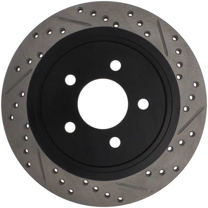 StopTech 127.61087L StopTech Sport Drilled/Slotted Brake Rotor; Rear Left - Truck Part Superstore