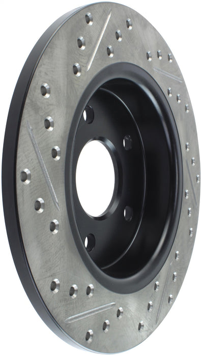 StopTech 127.61099L StopTech Sport Drilled/Slotted Brake Rotor; Rear Left - Truck Part Superstore