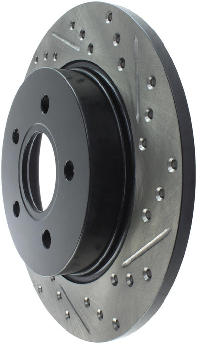 StopTech 127.61099L StopTech Sport Drilled/Slotted Brake Rotor; Rear Left - Truck Part Superstore