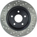 StopTech 127.61099L StopTech Sport Drilled/Slotted Brake Rotor; Rear Left - Truck Part Superstore