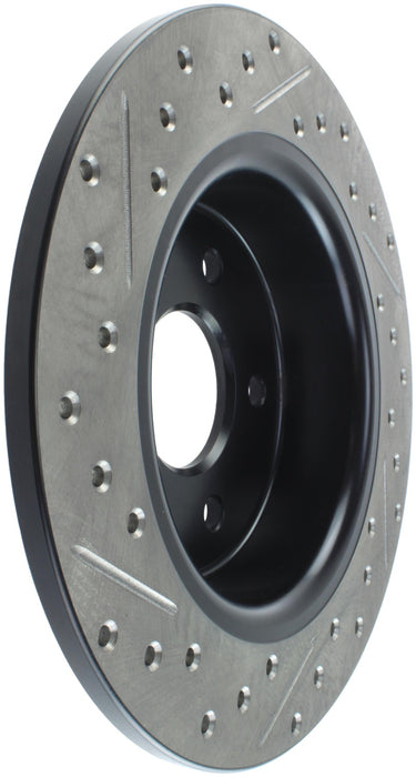 StopTech 127.61101L StopTech Sport Drilled/Slotted Brake Rotor; Rear Left - Truck Part Superstore