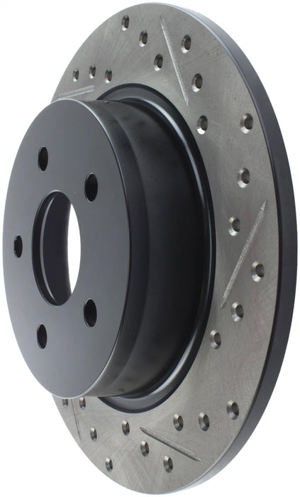 StopTech 127.61101L StopTech Sport Drilled/Slotted Brake Rotor; Rear Left - Truck Part Superstore