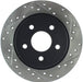 StopTech 127.61101L StopTech Sport Drilled/Slotted Brake Rotor; Rear Left - Truck Part Superstore