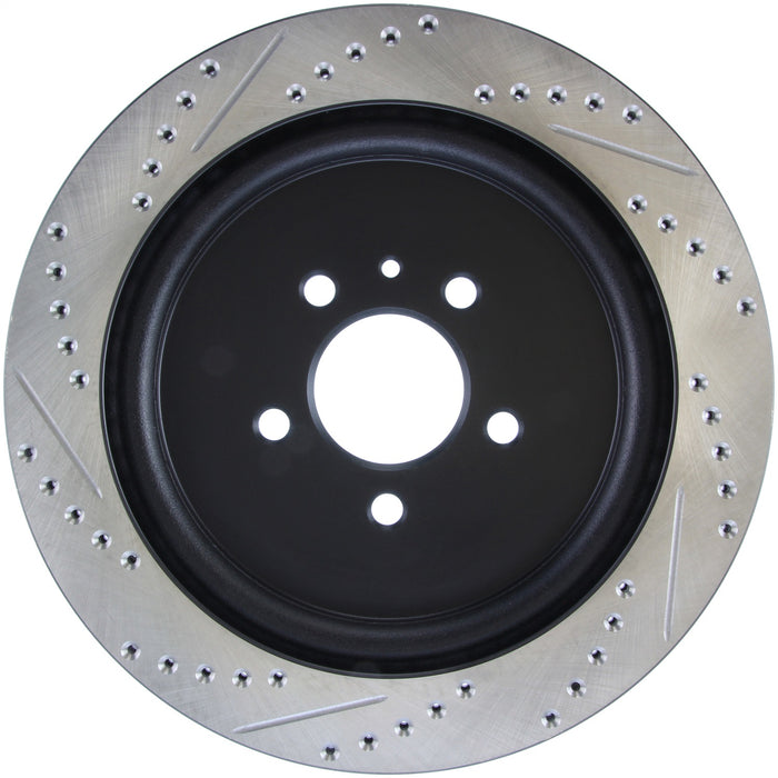 StopTech 127.61105L StopTech Sport Drilled/Slotted Brake Rotor; Rear Left - Truck Part Superstore
