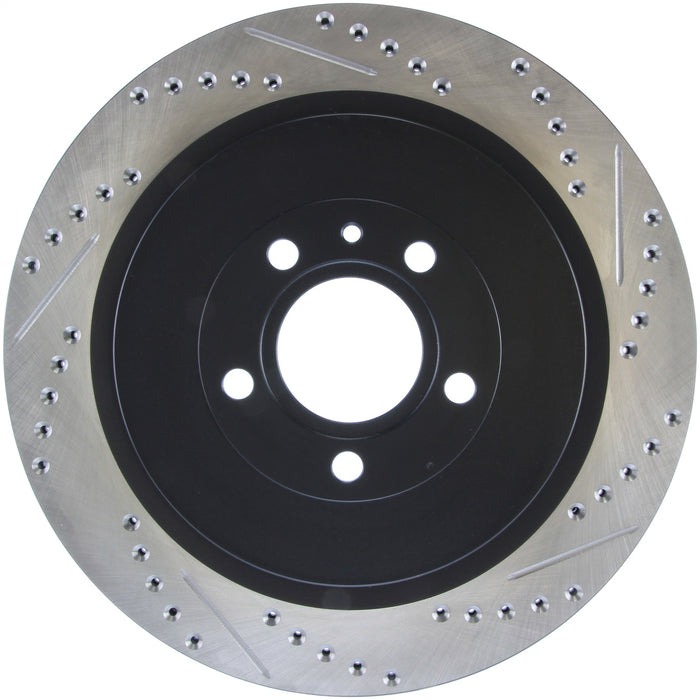 StopTech 127.61105L StopTech Sport Drilled/Slotted Brake Rotor; Rear Left - Truck Part Superstore