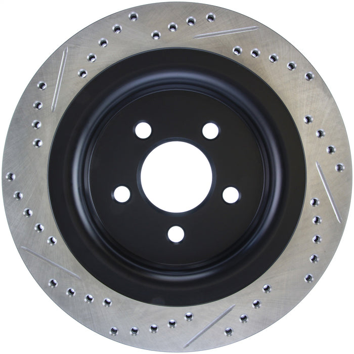 StopTech 127.61109L StopTech Sport Drilled/Slotted Brake Rotor; Rear Left - Truck Part Superstore