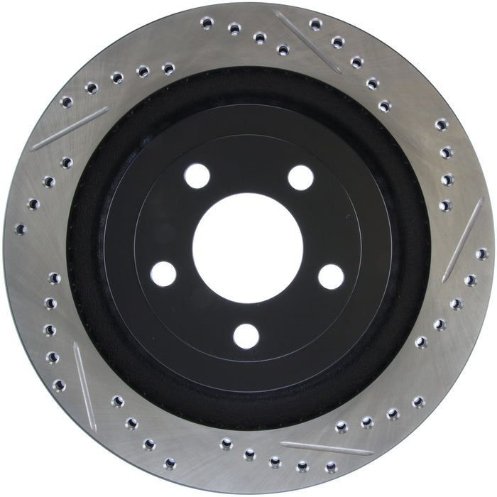 StopTech 127.61109L StopTech Sport Drilled/Slotted Brake Rotor; Rear Left - Truck Part Superstore