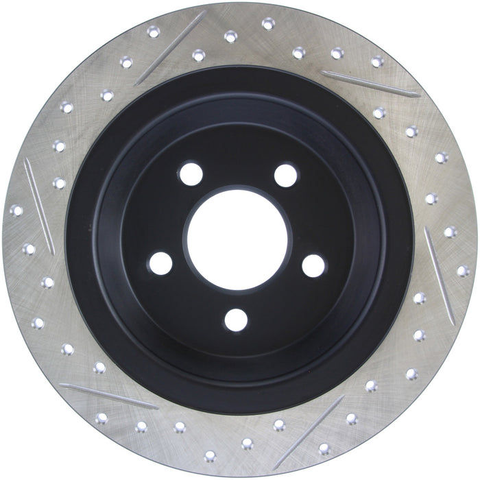 StopTech 127.61111L StopTech Sport Drilled/Slotted Brake Rotor; Rear Left - Truck Part Superstore