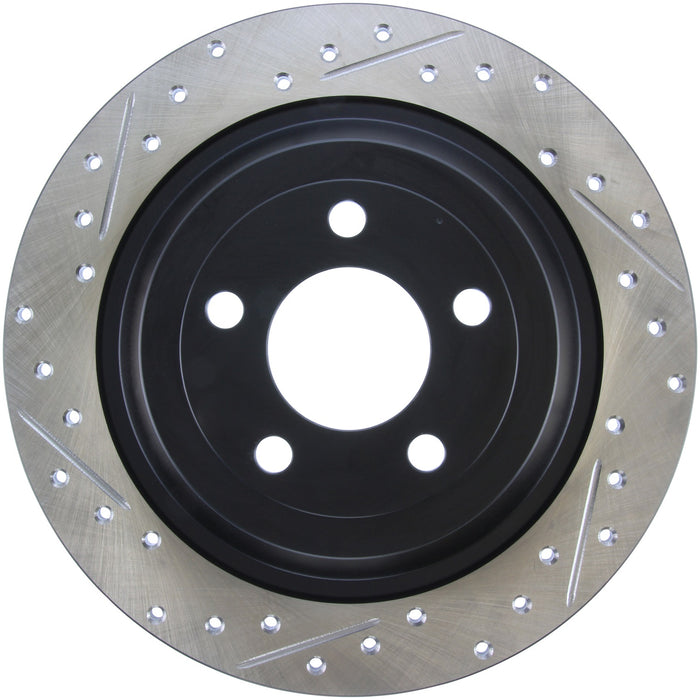 StopTech 127.61111R StopTech Sport Drilled/Slotted Brake Rotor; Rear Right - Truck Part Superstore