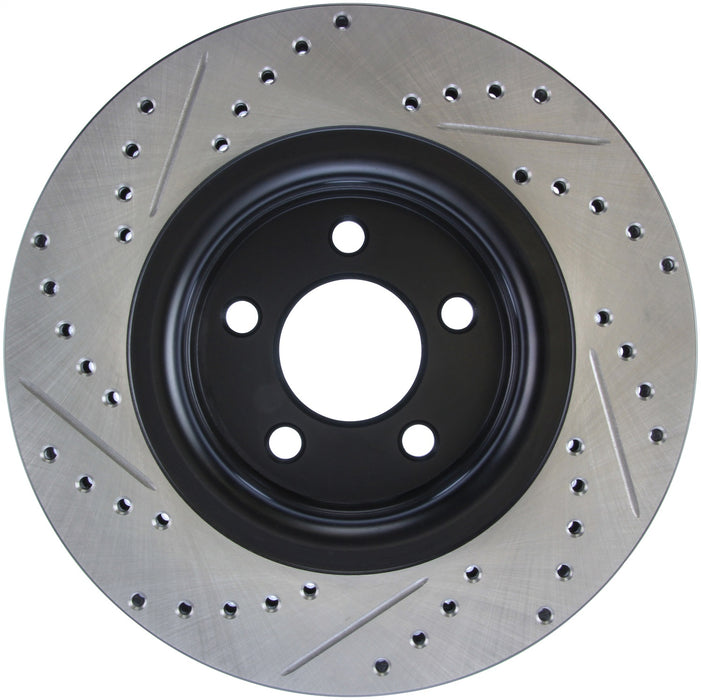 StopTech 127.61112L StopTech Sport Drilled/Slotted Brake Rotor; Front Left - Truck Part Superstore