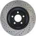 StopTech 127.61112L StopTech Sport Drilled/Slotted Brake Rotor; Front Left - Truck Part Superstore