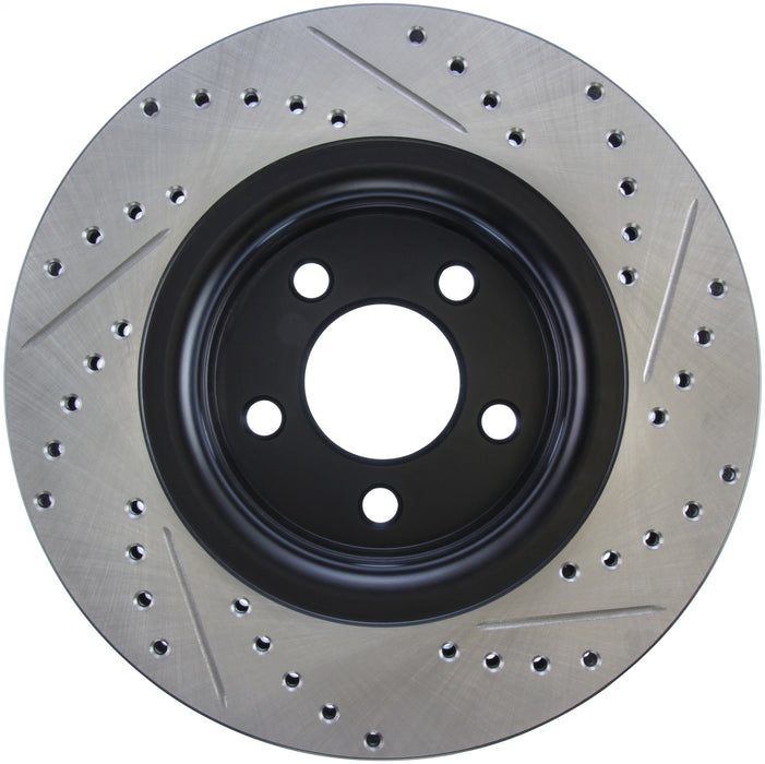 StopTech 127.61112R StopTech Sport Drilled/Slotted Brake Rotor; Front Right - Truck Part Superstore