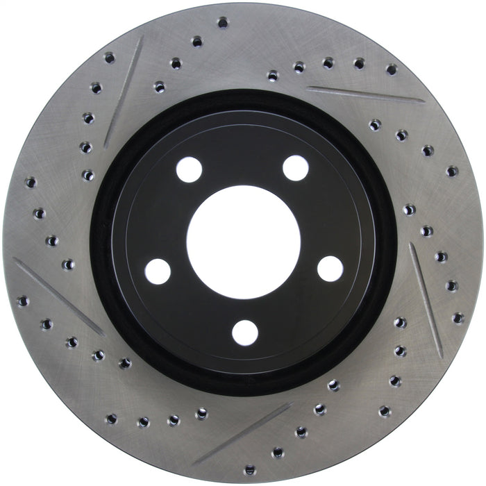 StopTech 127.61112R StopTech Sport Drilled/Slotted Brake Rotor; Front Right - Truck Part Superstore