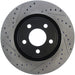 StopTech 127.61112R StopTech Sport Drilled/Slotted Brake Rotor; Front Right - Truck Part Superstore