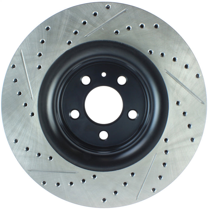 StopTech 127.61114L StopTech Sport Drilled/Slotted Brake Rotor; Front Left - Truck Part Superstore