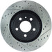 StopTech 127.61114L StopTech Sport Drilled/Slotted Brake Rotor; Front Left - Truck Part Superstore