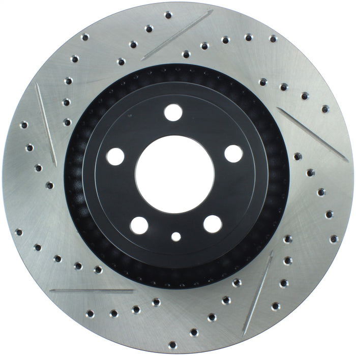 StopTech 127.61114R StopTech Sport Drilled/Slotted Brake Rotor; Front Right - Truck Part Superstore