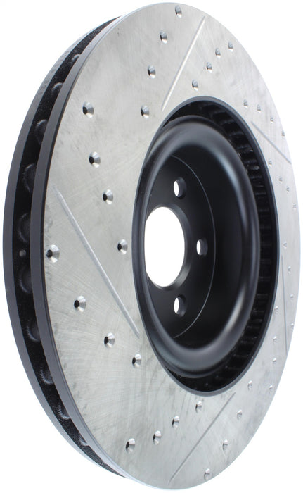 StopTech 127.61116L StopTech Sport Drilled/Slotted Brake Rotor; Front Left - Truck Part Superstore