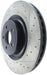 StopTech 127.61116L StopTech Sport Drilled/Slotted Brake Rotor; Front Left - Truck Part Superstore