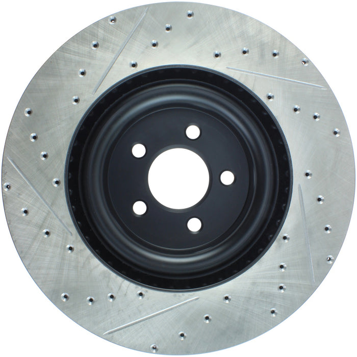 StopTech 127.61116L StopTech Sport Drilled/Slotted Brake Rotor; Front Left - Truck Part Superstore